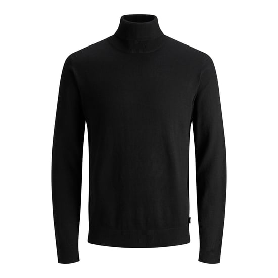 Jack & Jones Suéter Emil de Punto Cuello Alto Negro - Image 5