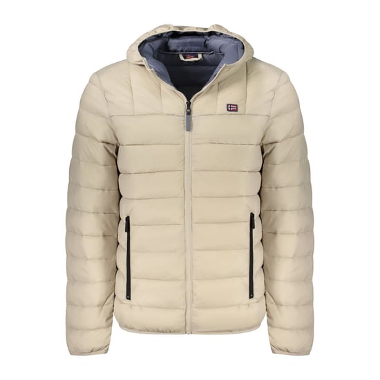 Chaqueta con capucha acolchada y cremallera - Image 1
