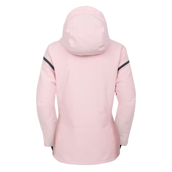 Dare 2B Womens/Ladies Flurry Ski Jacket (Crystal Rose/Ebony Grey) - Image 2
