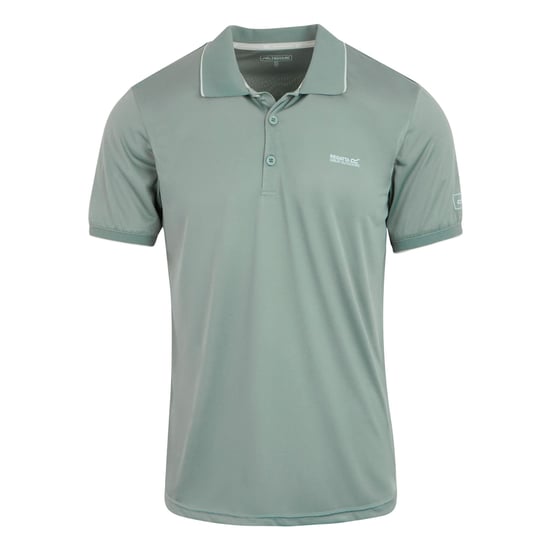 Regatta Mens Remex II Polo Shirt (Glacier Solid) - Image 1