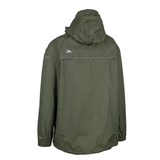 Trespass Qikpac X Unisex Packaway Jacket (Moss) - Image 2