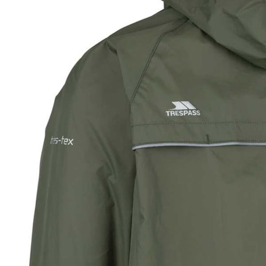 Trespass Qikpac X Unisex Packaway Jacket (Moss) - Image 4