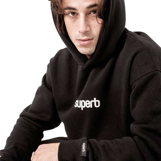 Sudadera de hombre oversized con capucha acolchada Hexaline SPRB6500 - Image 2