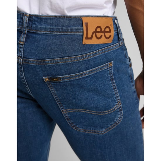 Lee - Jeans - Luke Mid Stone Wash Blue - Image 3