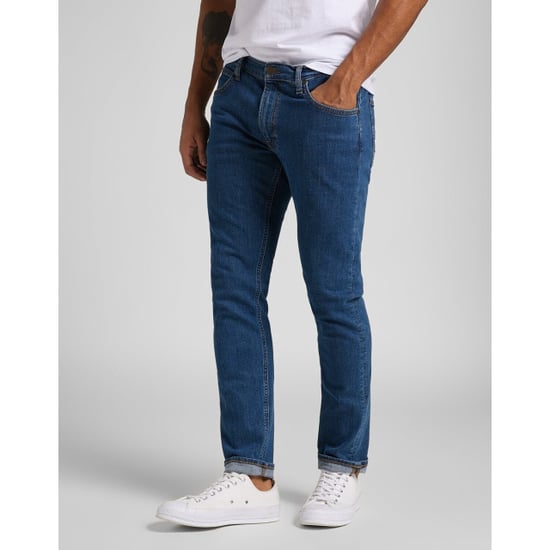 Lee - Jeans - Luke Mid Stone Wash Blue - Image 4