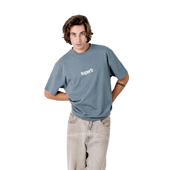Camiseta de algodón de manga corta oversized para hombre Little Core Puffy SPRB3500 - Image 6