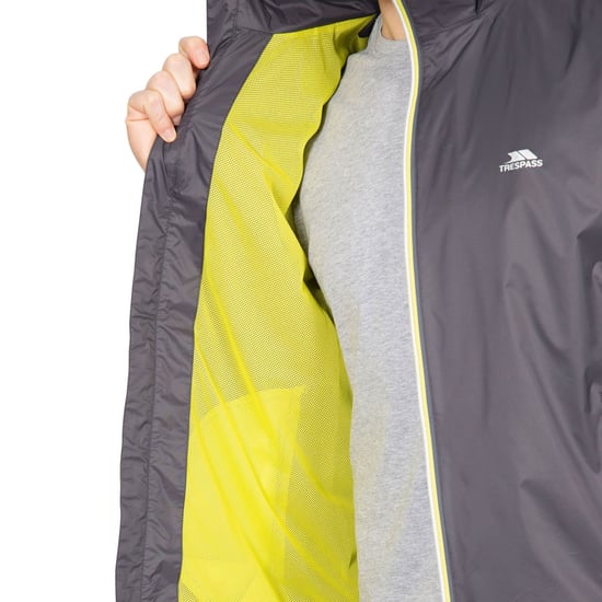 Trespass Mens Briar Waterproof Jacket (Carbon) - Image 4