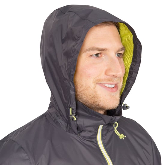 Trespass Mens Briar Waterproof Jacket (Carbon) - Image 5