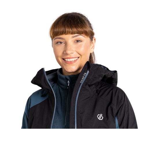 Dare 2B Womens/Ladies Traversing Waterproof Jacket (Black/Orion) - Image 5