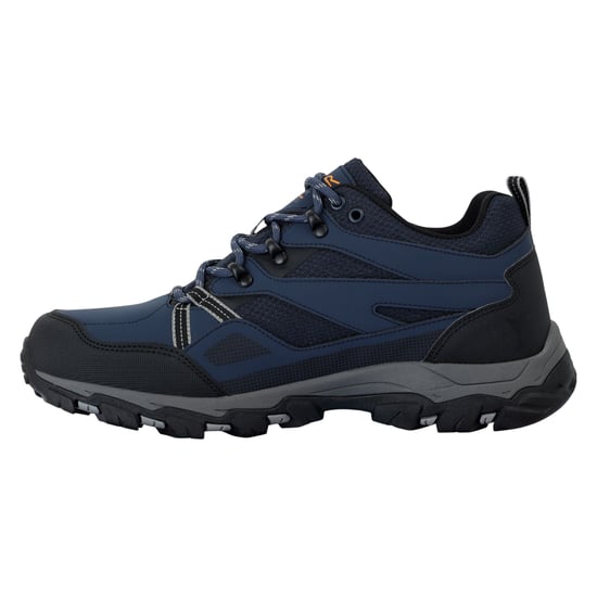 Regatta Mens Holcombe 3 Low Walking Boots (Navy/Dark Steel) - Image 3