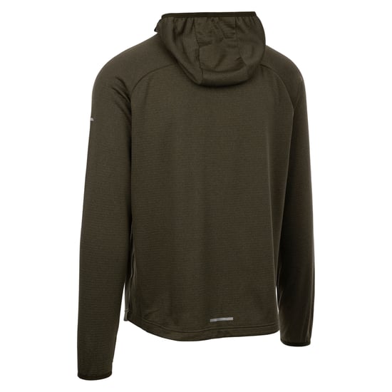 Trespass Mens Montgo Active Hoodie (Dark Vine) - Image 2
