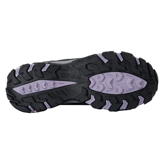 Regatta Womens/Ladies Holcombe III Walking Boots (Black/Purple Sage) - Image 6