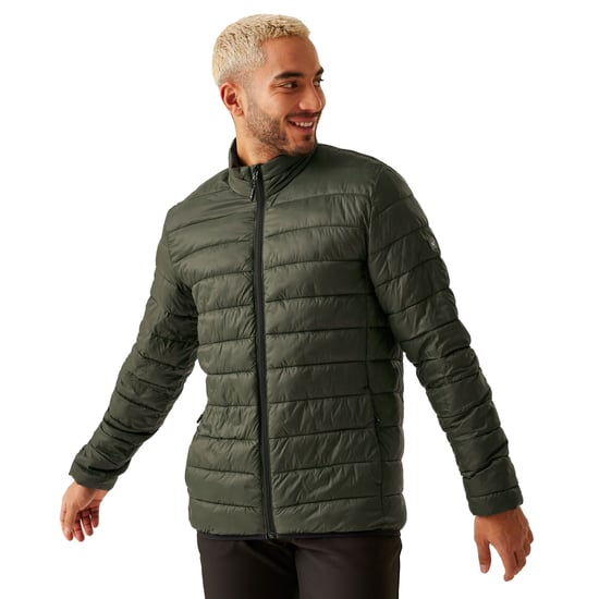 Regatta Mens Marizion Padded Jacket (Dark Khaki) - Image 4