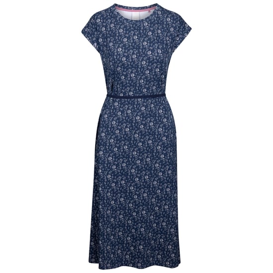 Trespass Womens/Ladies Portia Flower Casual Dress (Navy) - Image 1