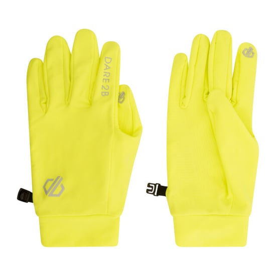 Dare 2B Unisex Adult Cogent II Cycling Gloves (Fluorescent Yellow) - Image 4