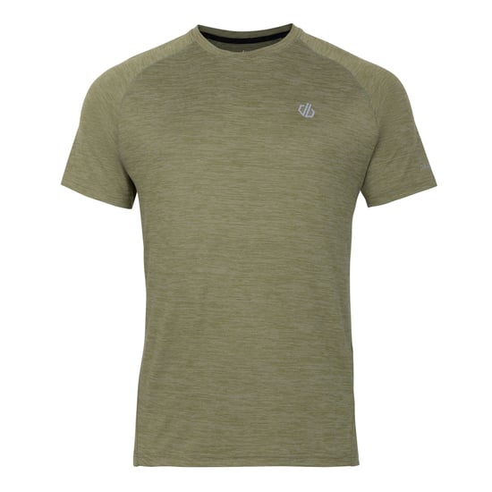 Dare 2B Mens Persist Marl T-Shirt (Olivine Green Marl) - Image 1
