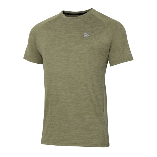 Dare 2B Mens Persist Marl T-Shirt (Olivine Green Marl) - Image 3