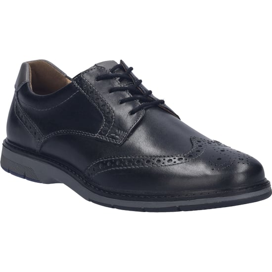 JOSEF SEIBEL Hombres Zapato bajo Stuart 04 en negro - Image 1