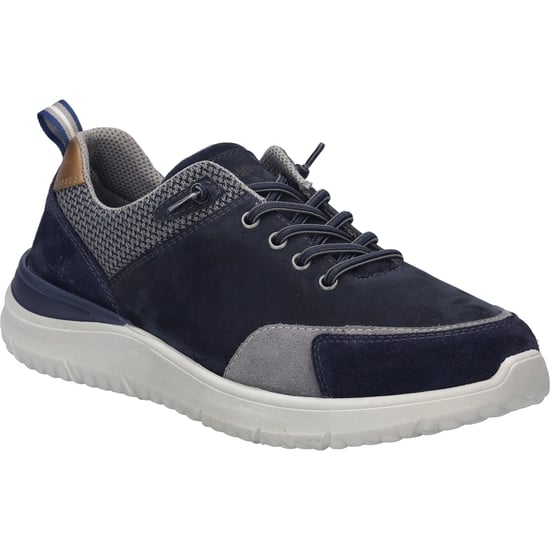 JOSEF SEIBEL Hombres Zapato bajo Wales 01 en blau - Image 1