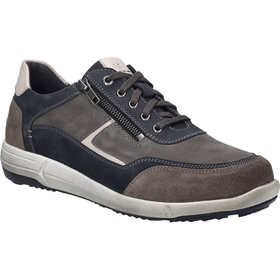 JOSEF SEIBEL Hombres Zapato bajo Enrico 33 en gris - Image 1