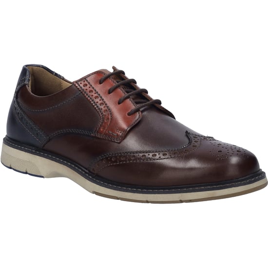 JOSEF SEIBEL Hombres Zapato bajo Stuart 07 en marrón - Image 1