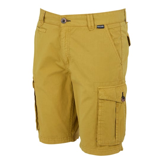 Regatta Mens Shorebay II Cargo Shorts (Mustard) - Image 3