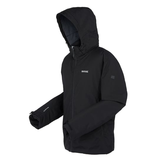 Regatta Mens Frelton Waterproof Insulated Jacket (Black) - Image 3