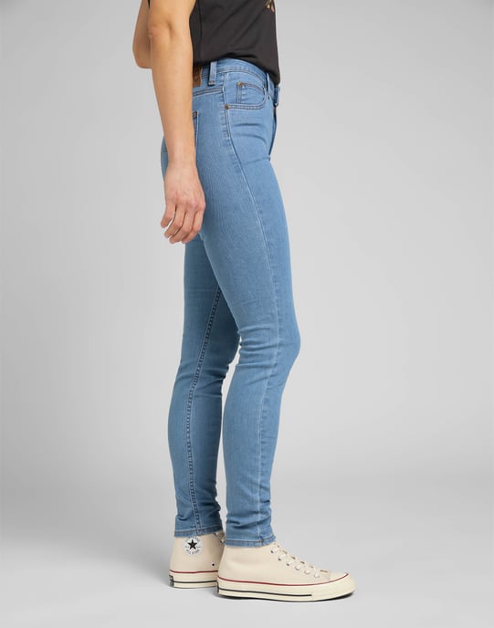 Lee Scarlett High Wiast - Clean Light Jeans - Image 6