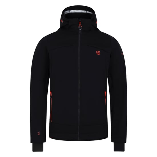 Dare 2B Mens Mountaineer Soft Shell Jacket (Black) - Image 1