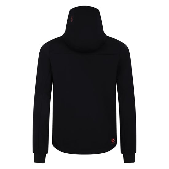 Dare 2B Mens Mountaineer Soft Shell Jacket (Black) - Image 2