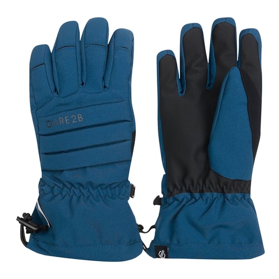 Dare 2B Womens/Ladies Charisma III Logo Ski Gloves (Moonlight Denim) - Image 3