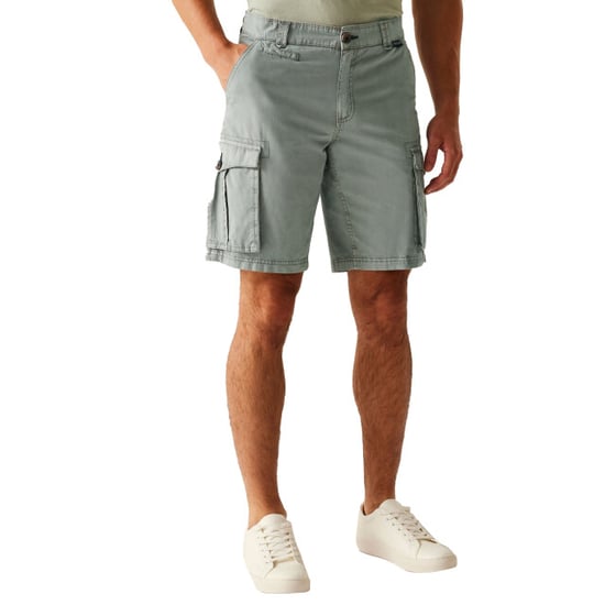 Regatta Mens Shorebay II Cargo Shorts (Storm Grey) - Image 4