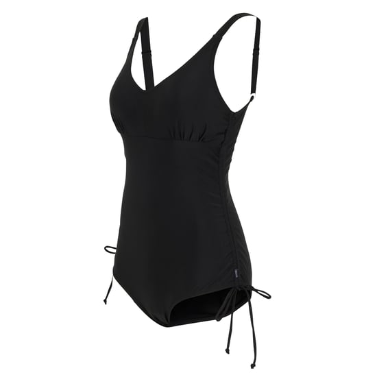 Regatta Womens/Ladies Alinae Plain One Piece Swimsuit (Black) - Image 3