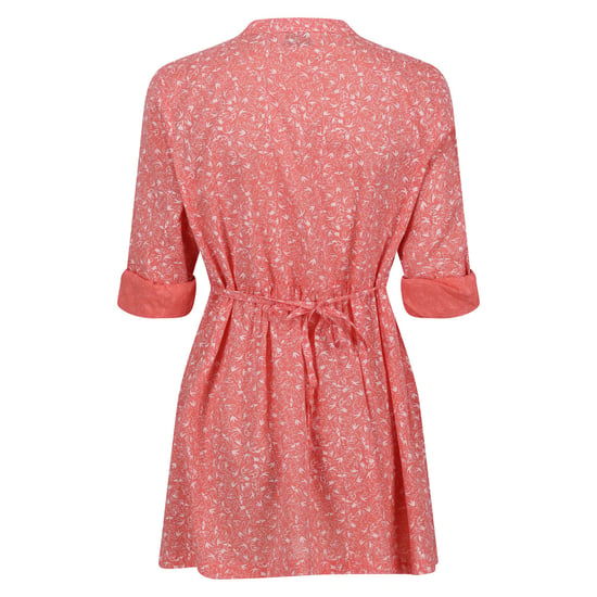 Regatta Womens/Ladies Nemora Birds Cotton Blouse (Shell Pink) - Image 2