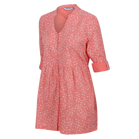 Regatta Womens/Ladies Nemora Birds Cotton Blouse (Shell Pink) - Image 3