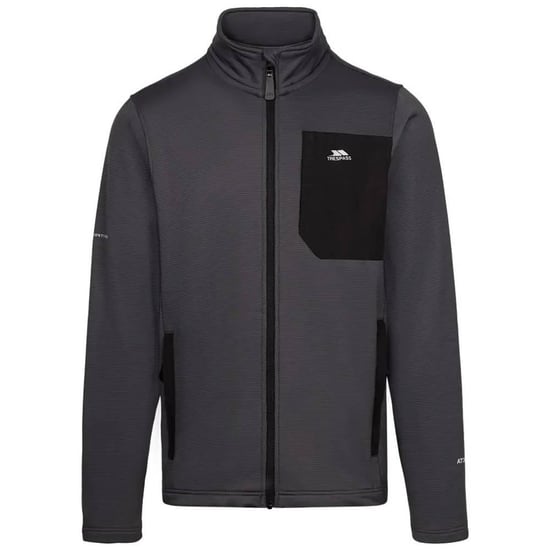 Trespass Mens Arranfore AT200 Fleece Jacket (Storm Grey) - Image 1