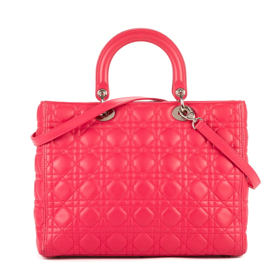 Christian Dior Lady Dior Large en Rosa Piel de becerro - Image 4