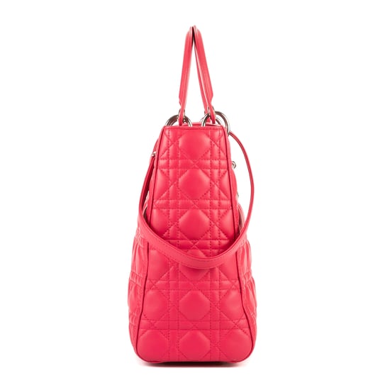 Christian Dior Lady Dior Large en Rosa Piel de becerro - Image 5