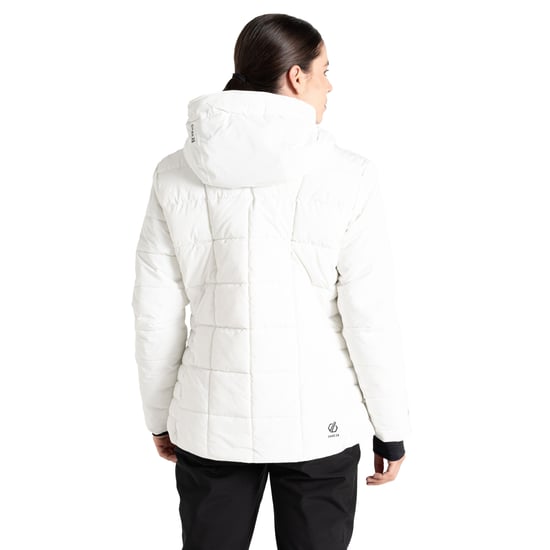 Dare 2B Womens/Ladies Blindside Ski Jacket (Blanc De Blanc) - Image 2