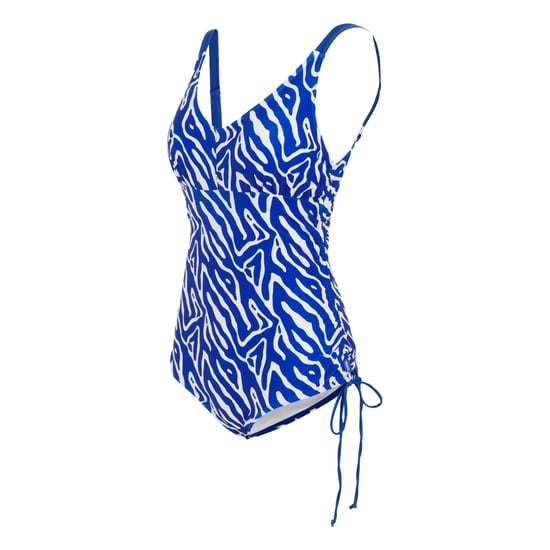 Regatta Womens/Ladies Alinae Abstract One Piece Swimsuit (Brightest Blue) - Image 3