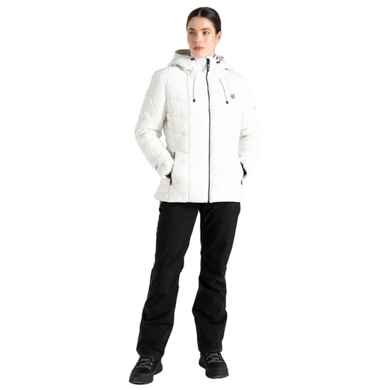 Dare 2B Womens/Ladies Blindside Ski Jacket (Blanc De Blanc) - Image 3