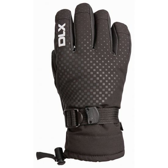 Trespass Childrens/Kids Alpeak Leather Gloves (Black) - Image 1