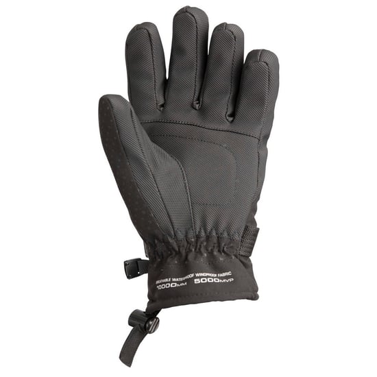 Trespass Childrens/Kids Alpeak Leather Gloves (Black) - Image 2
