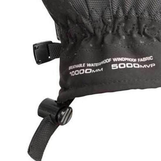 Trespass Childrens/Kids Alpeak Leather Gloves (Black) - Image 4