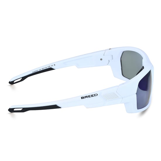 Gafas de sol polarizadas Breed Sirus - Blanco/Azul - Image 3