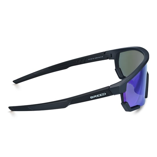 Gafas de sol polarizadas Breed Vega - Negro/Azul - Image 3