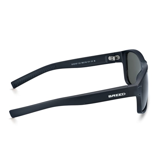 Gafas de sol polarizadas Breed Astor - Negro/Verde - Image 3