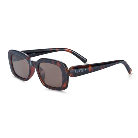 Gafas de sol polarizadas Bertha Cassie - Carey/Marrón - Image 1