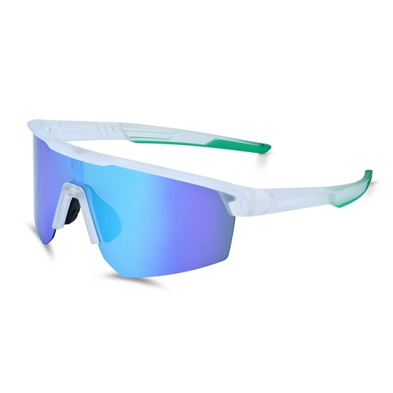 Gafas de sol polarizadas Breed Nyxon - Blanco/Verde - Image 1