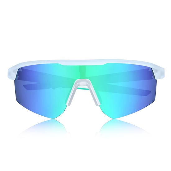 Gafas de sol polarizadas Breed Nyxon - Blanco/Verde - Image 2